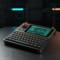 LilyGO T-Deck ESP32-S3 handheld cyberdeck with QWERTY keyboard and color LCD